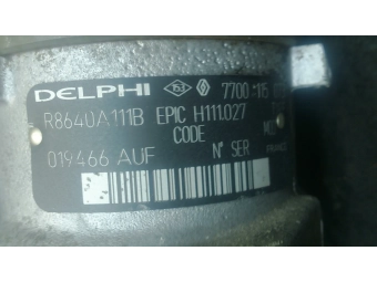 POMPA WTRYSKOWA RENAULT KANGOO 1.9 D R8640A111B
