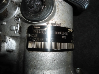 POMPA WTRYSKOWA PEUGEOT, CITROEN 1.9TD LUCAS