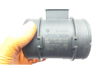 PRZEPLYWOMIERZ POWIETRZA BOSCH OPEL FIAT 1.9 0281002618