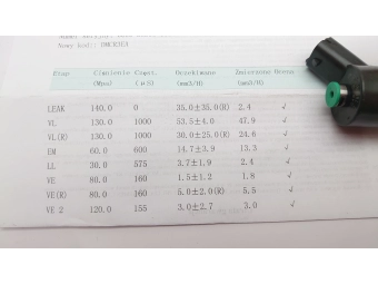 WTRYSKIWACZ BOSCH BMW E39 525D 163KM 120 KW M57 D25 0445110048 SPRAWDZONY