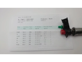 WTRYSKIWACZ BOSCH 0445115007 RENAULT TRAFIC 2.0 DCI OPEL, NISSAN 2.0 TEST