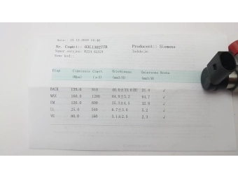 WTRYSKIWACZ 03L130277B VW, AUDI, SKODA, SEAT 1.6 TDI CAY CAYC SPRAWDZONY
