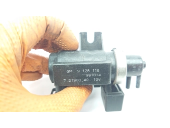 ELEKTROZAWÓR PODCIŚNIENIA TURBO OPEL ASTRA G 1.7 TD 9128118, 7.21903.40