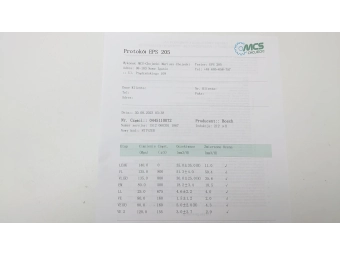 WTRYSKIWACZ BOSCH 0445110072 MERCEDES W203 2.2, 2.7 CDI SPRAWDZONY