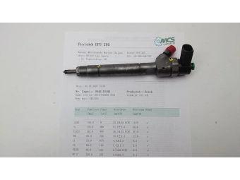 WTRYSKIWACZ BOSCH 0445110100 MERCEDES W203 2.2, 2.7 CDI