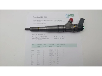 WTRYSKIWACZ BOSCH 0445110209 BMW M57 2.5D M47 1.8D E60, E61, E90, E91 SPRAWDZONE