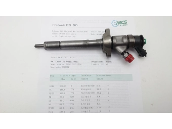 WTRYSKIWACZ BOSCH 0445110311 PEUGEOT PARTNER 1.6 HDI CITROEN BERLINGO 1.6 SPRAWDZONY