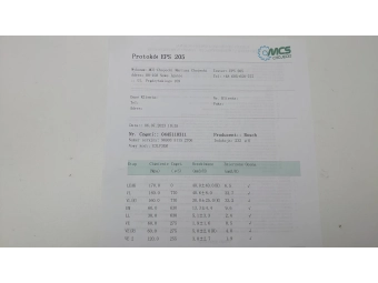 WTRYSKIWACZ BOSCH 0445110311 PEUGEOT PARTNER 1.6 HDI CITROEN BERLINGO 1.6 SPRAWDZONY