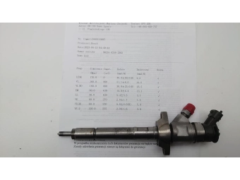 WTRYSKIWACZ BOSCH 0445110297 PEUGEOT PARTNER 1.6 HDI, CITROEN BERLINGO 1.6 SPRAWDZONY