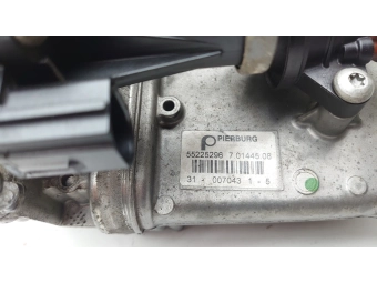 ZAWÓR EGR + CHŁODNICA SPALIN FIAT 1.3 JTD, OPEL 1.3 CDTI EU5 55225296
