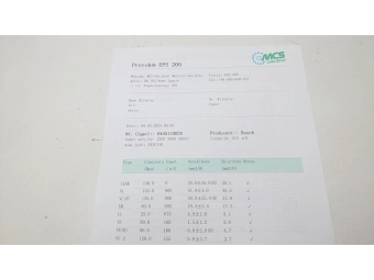 WTRYSKIWACZ BOSCH 0445110024 MERCEDES SPRINTER 2.7 CDI, 2.2 CDI SPRAWDZONY