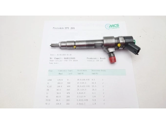 WTRYSKIWACZ BOSCH 0445110165 OPEL ASTRA, VECTRA, ZAFIRA 1.9 CDTI SAAB TEST