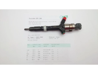 WTRYSKIWACZ DENSO 23670-27020 TOYOTA COROLLA 2.0 D-4D, AVENSIS 2.0 D4D TEST