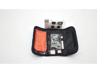 BMW E39 E38 APARAT FOTOGRAFICZNY WYPADKOWY, PROTOKÓŁ KOLIZYJNY MIARA KREDA