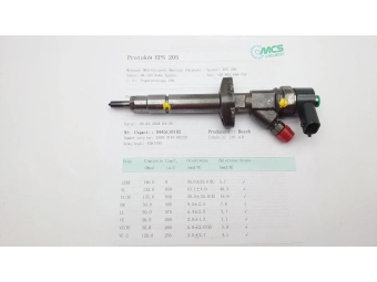 WTRYSKIWACZ BOSCH 0445110102 RENAULT MASTER, TRAFIC 2.2DCI OPEL MOVANO SPR.