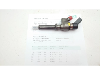 WTRYSKIWACZ SIEMENS 9652173780PEUGEOT, CITROEN 2.0 HDI, SUZUKI 2.0 TEST