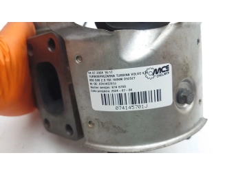 TURBOSPRĘŻARKA TURBINA VOLVO V70 850 S80 2.5 TDI 140KM D5252T 074145701J