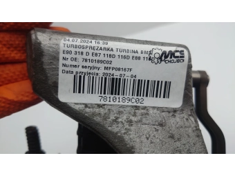TURBOSPRĘZARKA TURBINA BMW E90 318 D E87 118D 116D E88 118D E84 7810189C02