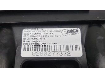 POKRYWA ZAWORÓW KOLEKTOR SSĄCY RENAULT MASTER, OPEL MOVANO 2.2 2.5 DCI, CDTI