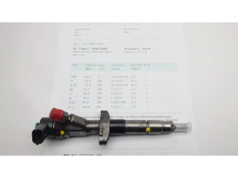 WTRYSKIWACZ BOSCH 0445110087 RENAULT MASTER, TRAFIC 2.5DCI OPEL MOVANO 2.5 SPRAWDZONY