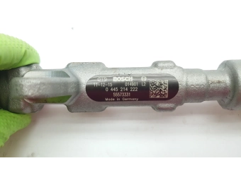 LISTWA WTRYSKOWA COMMON RAIL + CZUJNIK FIAT 1.3 MultiJet OPEL 1.3 0445214222