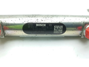 LISTWA WTRYSKOWA COMMON RAIL, ZAWÓR i CZUJNIK FIAT 1.3 OPEL CDTI 0445214086