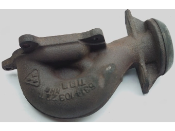 KOLANO TURBOSPRĘŻARKI, KOLANKO WYDECHOWE VW TRANSPORTER T4 2.5 TDI 53141032211