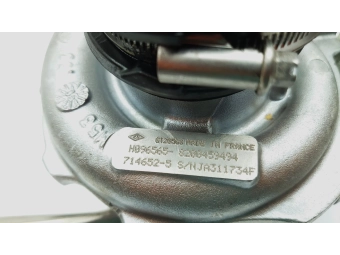 TURBOSPRĘZARKA TURBINA TRAFIC 2.5 DCI VIVARO 2.5 DTI PRIMASTAR 8200459494