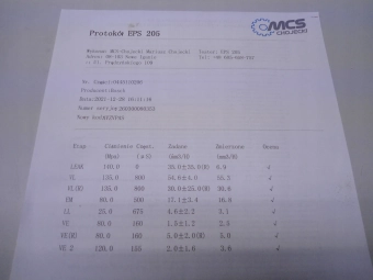 WTRYSKIWACZE MERCEDES E 200 0445110206 SPRAWDZONE