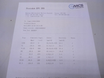 WTRYSKIWACZE MERCEDES SPRINTER 0445110025 SPRAWDZO