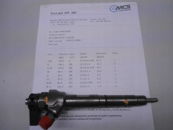 WTRYSKIWACZE VW PASSAT 2.0 0445110369 SPRAWDZONE