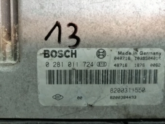 STEROWNIK SILNIKA BOSCH 0281011724 RENAULT