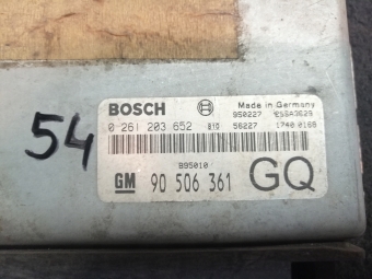 STEROWNIK SILNIKA BOSH 0261203652 OPEL