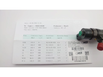 WTRYSKIWACZ BOSCH TRAFIC 2.0 DCI, VIVARO CDTI PRIMASTAR 0445110338 SPRAWDZ.