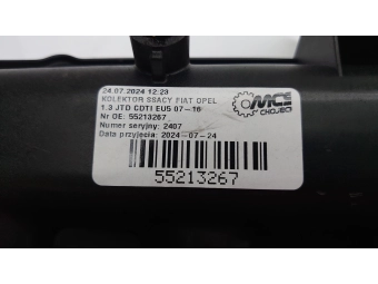 KOLEKTOR SSACY FIAT OPEL 1.3 JTD CDTI EURO 5 07-16 55213267