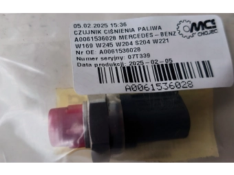 CZUJNIK CIŚNIENIA PALIWA A0061536028 MERCEDES-BENZ W169 W245 W204 S204 W221