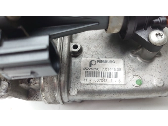 ZAWÓR EGR + CHŁODNICA SPALIN FIAT 1.3 JTD, OPEL 1.3 CDTI EU5 55225296