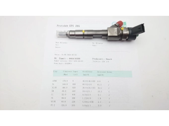 WTRYSKIWACZ BOSCH 0445110230 RENAULT MEGANE III 1.9 DCI SUZUKI 1.9DDiS TEST